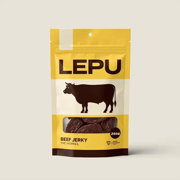 Custom Beef Jerky Bags & Pouches