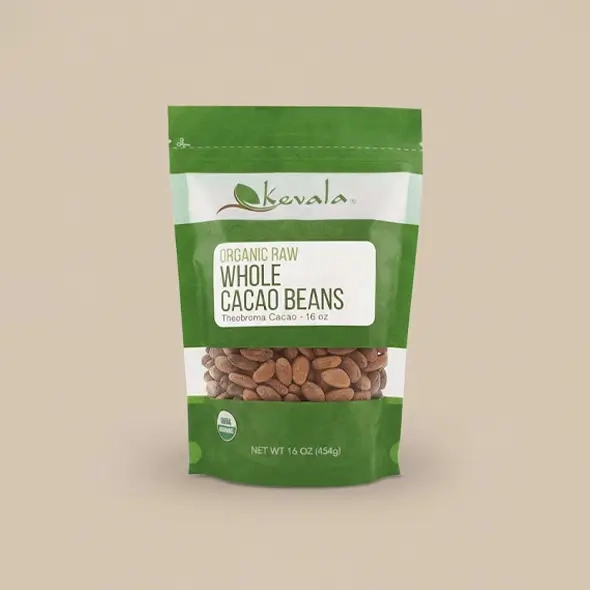 Custom Mylar Cocoa Beans Packaging