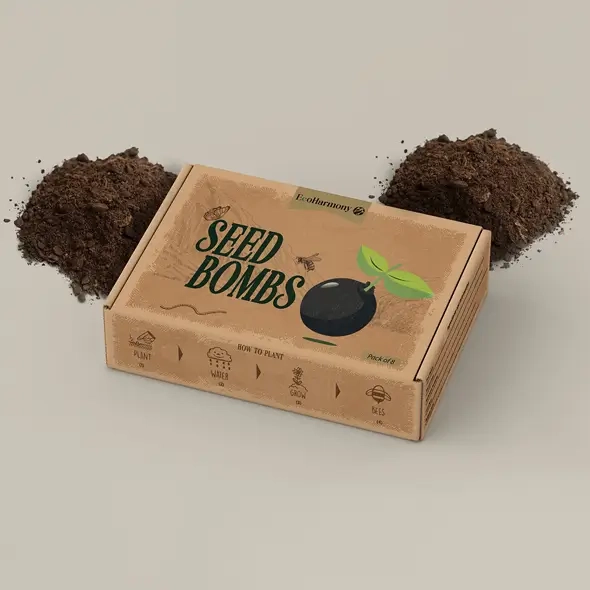 Custom Cotton Seeds Shipping boxes