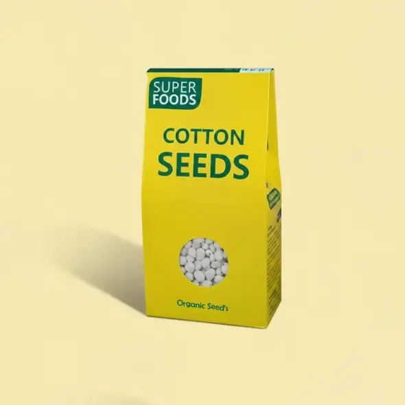 Custom Kraft Cotton Seeds Packaging
