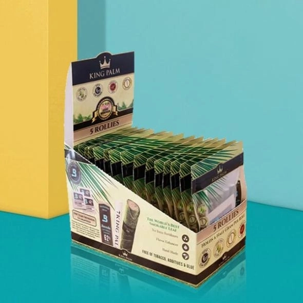 blunt wrap display boxes with logo