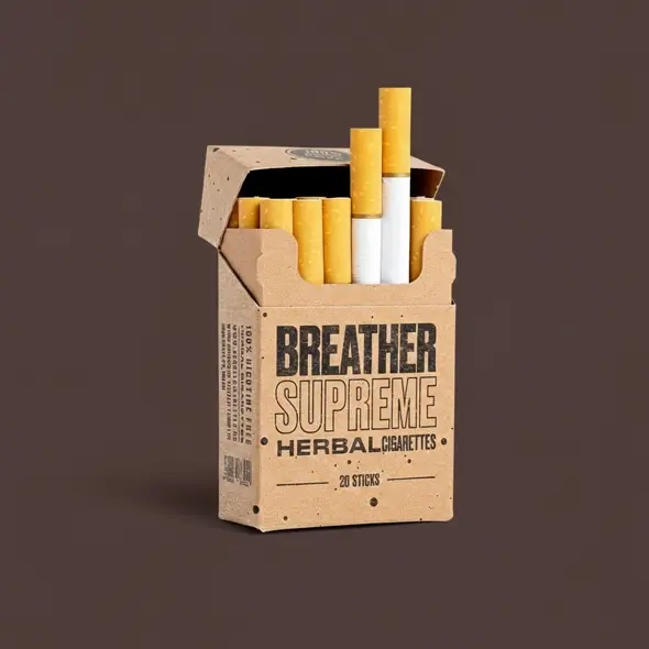 Cardboard Cigarette Box