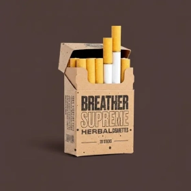 Cardboard Cigarette Box