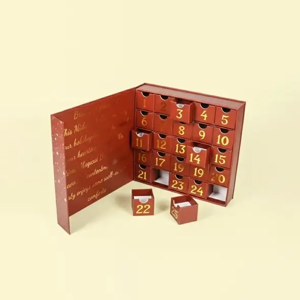 Custom Advent Calendar Box