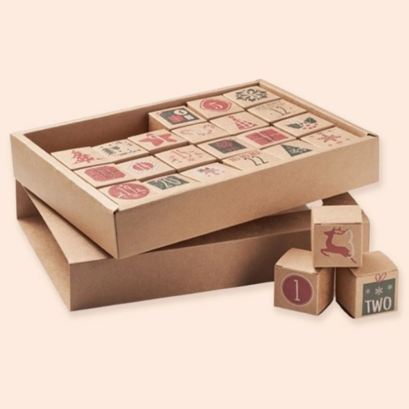 Custom Advent Calendar Boxes Wholesale