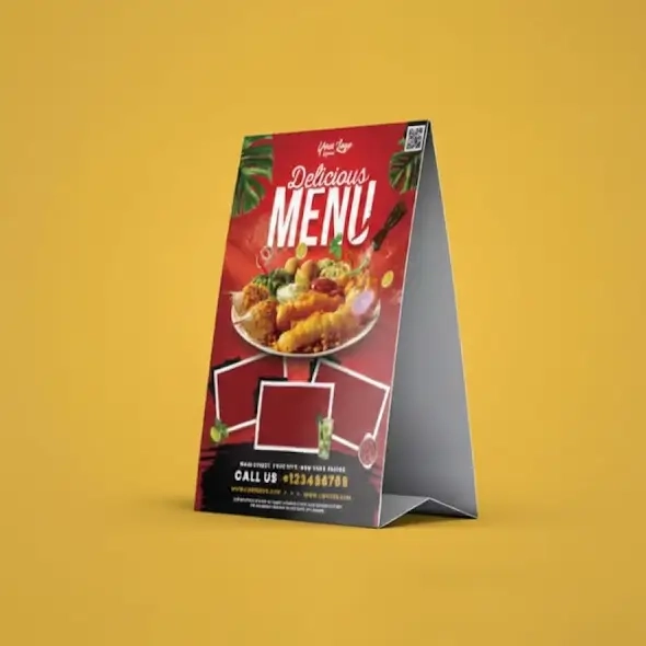 Custom Printed Table Tent Wholesale