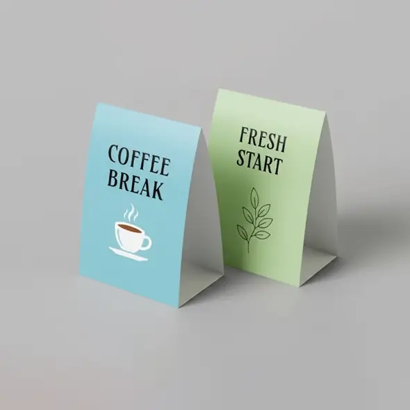 Personalized Table tents