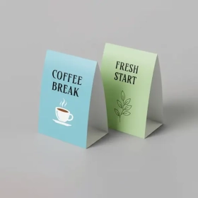 Personalized Table tents