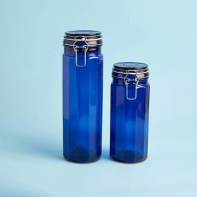 Custom Blue Jars Premium Packaging blue jars