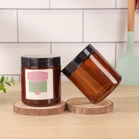 Wholesale Custom Amber Jar Packaging Amber Jars Wholesale