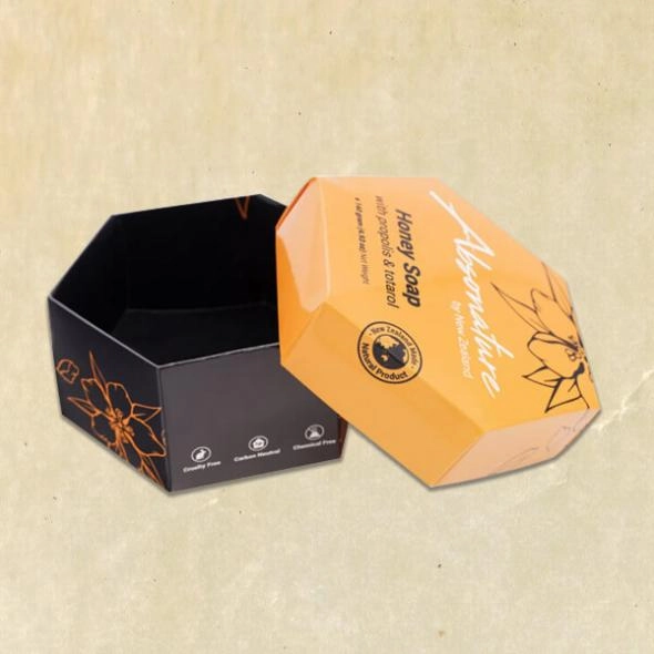 custom-herbal-soap-hexagon-boxes