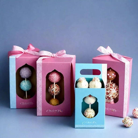 Custom Cake Pop Boxes