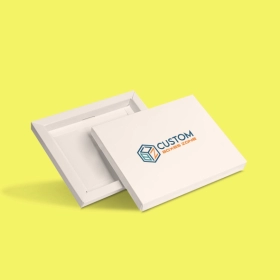 double wall frame tray with logo