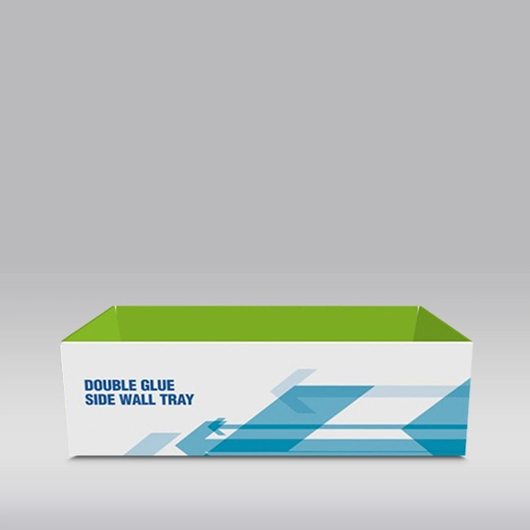 double glue side wall tray