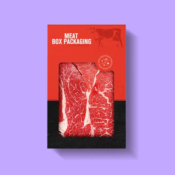 Printed Frozen Meat Boxes