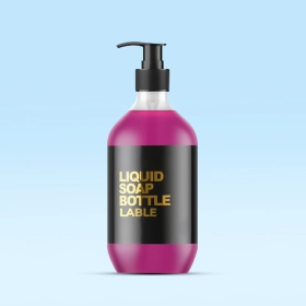 liqued soap bottle lables