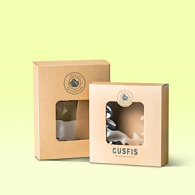 custom kraft die cut boxes