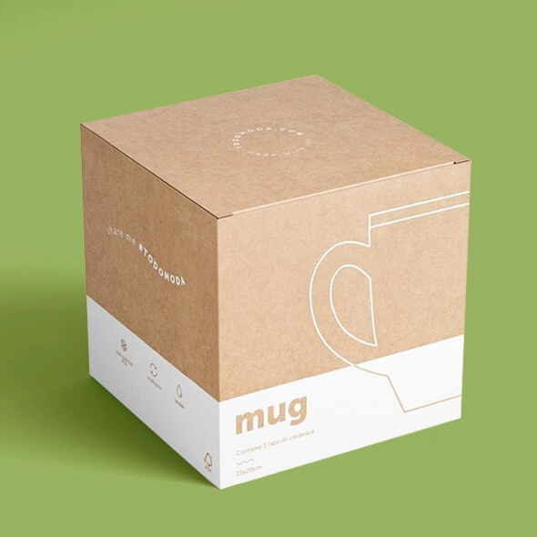 printed eco-friendly kraft boxes​