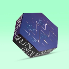 custom printed hexagon boxes