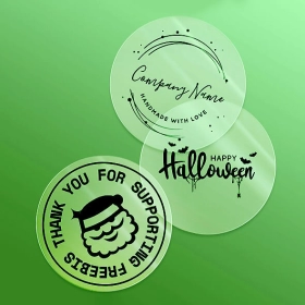 custom transparent stickers