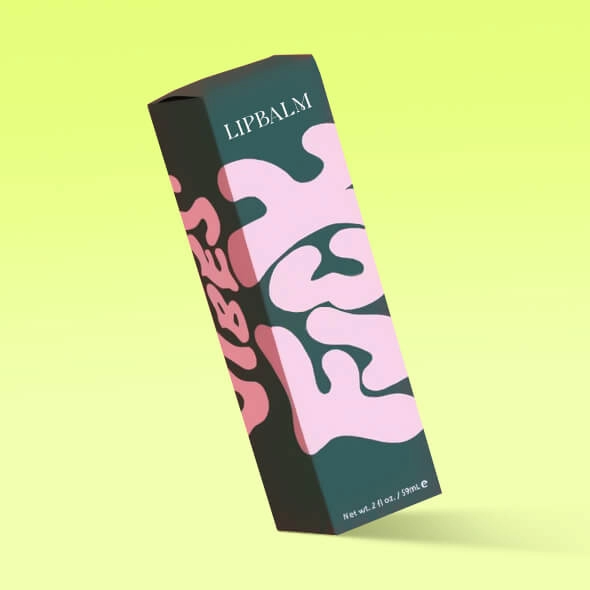 custom lipbalm boxes with logo