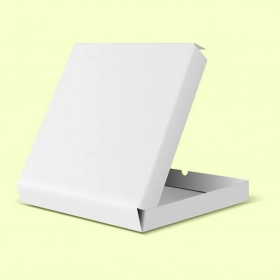 blank pizza boxes