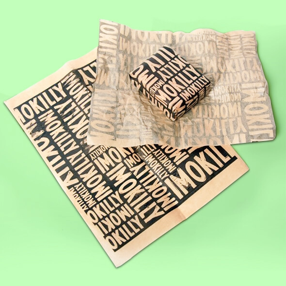 recycled packing paper