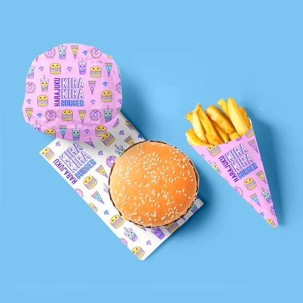 custom printed hot paper