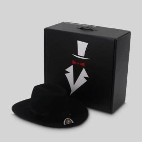 custom hat boxes with logo