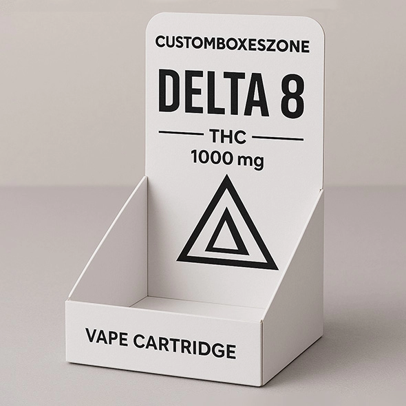 Delta 8 THC Counter Display Boxes