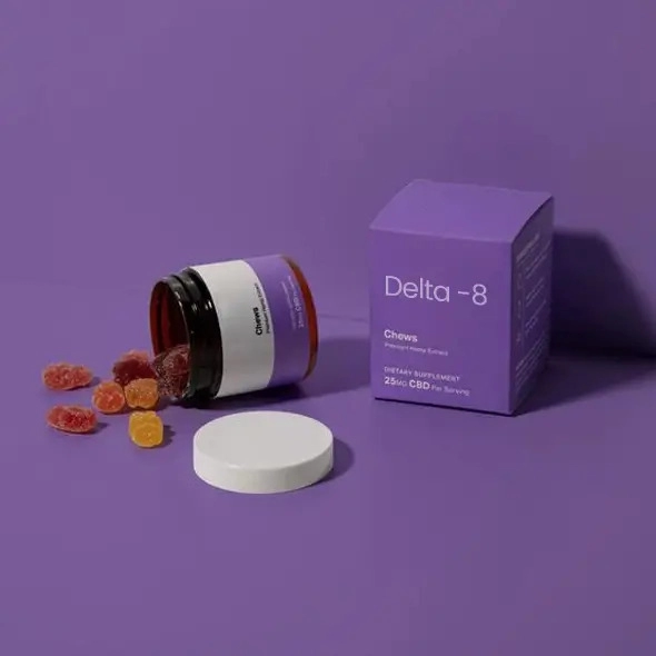 Custom Delta 8 Gummies Packaging