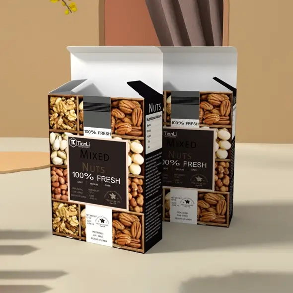 Custom Cashew Nuts Boxes