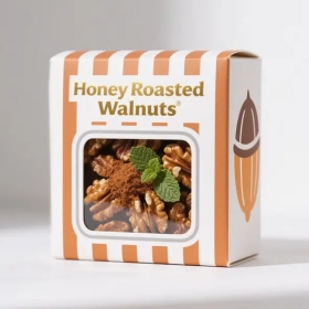 Custom Window Cashew Nuts Boxes