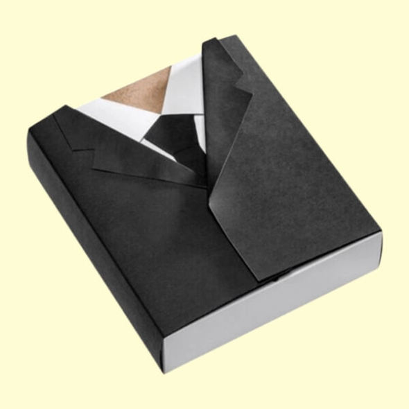 Custom Tuxedo Packaging With Logo