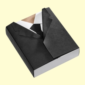 Custom Tuxedo Packaging With Logo