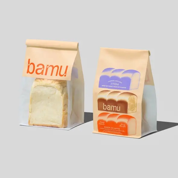 Custom Bread Paper Bag
