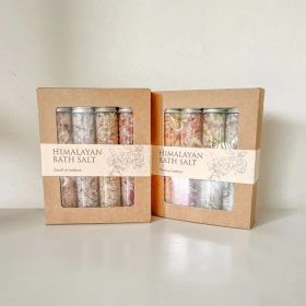 Kraft Bath Salt Packaging
