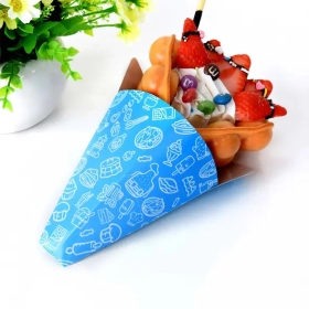 Printed Crepe Cone