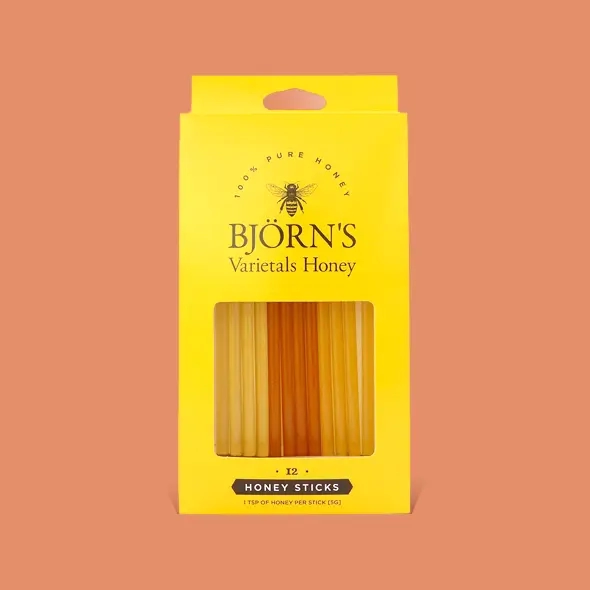 Custom Honey Straw Packaging