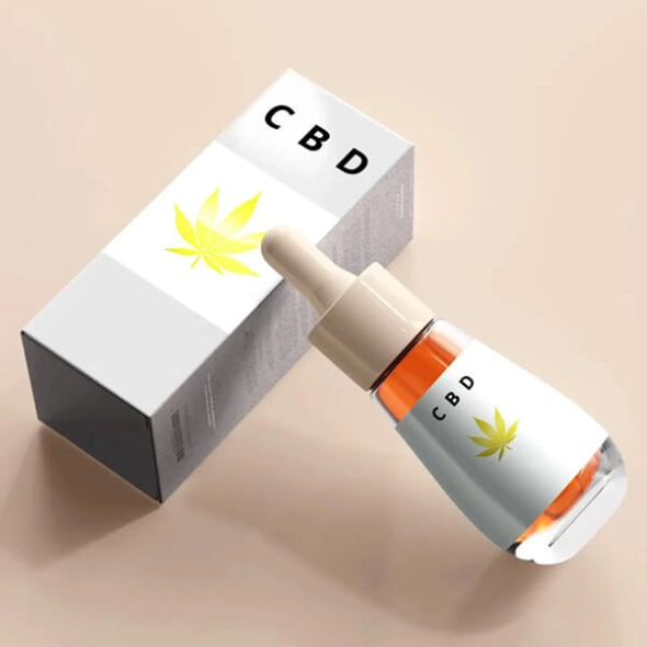 Custom Printed 5ml CBD Oil Boxes