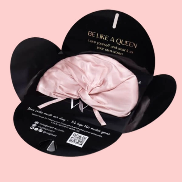 Custom Printed Hair Bonnet Boxes