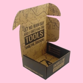 custom kraft pants boxes