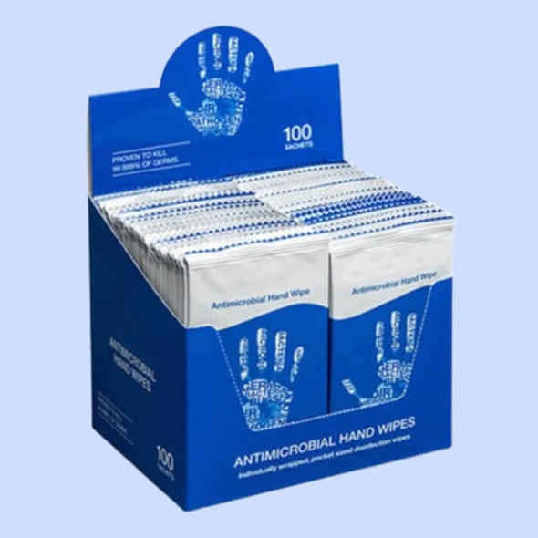 Custom Display Wipes Boxes