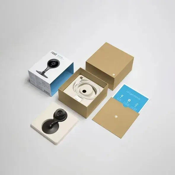 Wireless Cam Packaging With Inserts