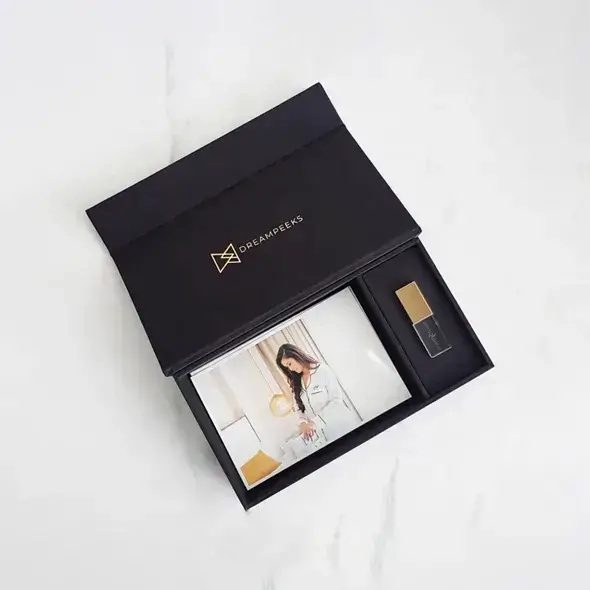 Custom Foil Printed Photography Packaging