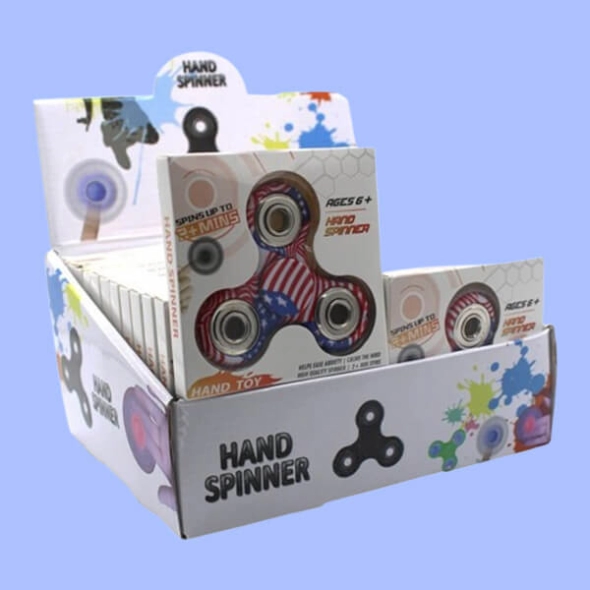 Custom Display Fidget Spinner Packaging