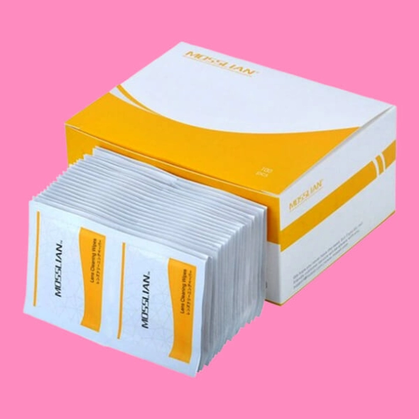 Lens Cleaning Wipes Packaging Wholesale