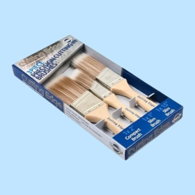 Custom Paint Brushes Packaging