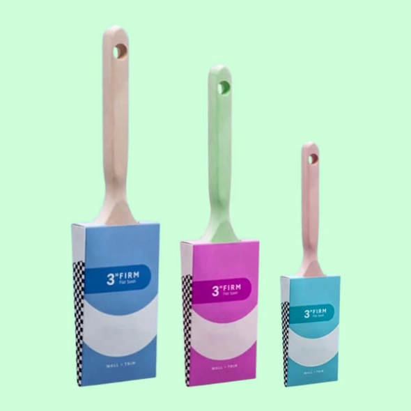 Custom Printed Paint Brushes Wholesale