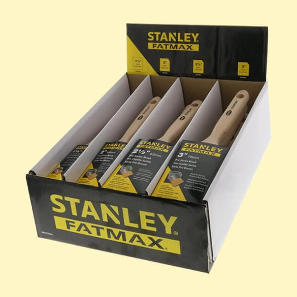 Display Paint Brushes Packaging